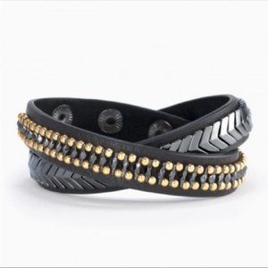 Stella & Dot Gilded Path Double Wrap Bracelet